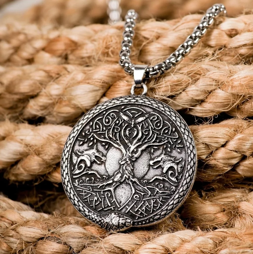 Silver Tree of Life Pendant Necklace